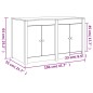 vidaXL Mueble de cocina exterior madera maciza pino negro 106x55x64 cm vidaXL Mueble de cocina exterior madera maciza pino negro 106x55x64 cm
