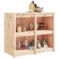 vidaXL Mueble de cocina de exterior madera maciza de pino 106x55x92 cm vidaXL Mueble de cocina de exterior madera maciza de pino 106x55x92 cm
