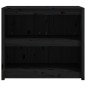 vidaXL Mueble de cocina exterior madera maciza pino negro 106x55x92 cm vidaXL Mueble de cocina exterior madera maciza pino negro 106x55x92 cm