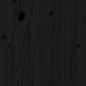 vidaXL Arriate elevado jardín con valla madera pino negro 100x30x30cm vidaXL Arriate elevado jardín con valla madera pino negro 100x30x30cm