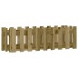 vidaXL Arriate elevado jardín valla madera impregnada pino 100x30x30cm vidaXL Arriate elevado jardín valla madera impregnada pino 100x30x30cm