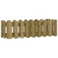 vidaXL Arriate elevado jardín valla madera impregnada pino 100x30x30cm vidaXL Arriate elevado jardín valla madera impregnada pino 100x30x30cm