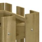 vidaXL Arriate elevado jardín valla madera impregnada pino 100x30x30cm vidaXL Arriate elevado jardín valla madera impregnada pino 100x30x30cm