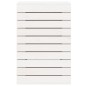vidaXL Cesto para la ropa sucia madera maciza pino blanco 44x44x66 cm vidaXL Cesto para la ropa sucia madera maciza pino blanco 44x44x66 cm