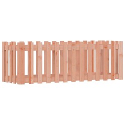 vidaXL Arriate elevado jardín valla madera maciza Douglas 150x50x50 cm