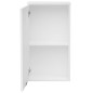 FMD Armario de pared para baño blanco 36,8x17,1x67,3 cm FMD Armario de pared para baño blanco 36,8x17,1x67,3 cm