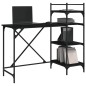 vidaXL Escritorio para ordenador con estantes negro 120x47x109 cm vidaXL Escritorio para ordenador con estantes negro 120x47x109 cm