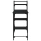 vidaXL Escritorio para ordenador con estantes negro 120x47x109 cm vidaXL Escritorio para ordenador con estantes negro 120x47x109 cm