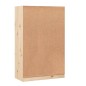 vidaXL Estantería de madera maciza de pino 70x33x110 cm vidaXL Estantería de madera maciza de pino 70x33x110 cm