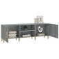 vidaXL Mueble para TV madera contrachapada gris Sonoma 150x30x50 cm