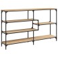 vidaXL Mesa consola madera contrachapada roble Sonoma 160x32x95 cm vidaXL Mesa consola madera contrachapada roble Sonoma 160x32x95 cm