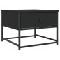 vidaXL Mesa de centro madera de ingeniería negra 51x51x40 cm vidaXL Mesa de centro madera de ingeniería negra 51x51x40 cm