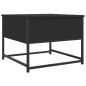 vidaXL Mesa de centro madera de ingeniería negra 51x51x40 cm vidaXL Mesa de centro madera de ingeniería negra 51x51x40 cm