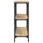 vidaXL Mesa consola madera de ingeniería roble Sonoma 150x29x75 cm vidaXL Mesa consola madera de ingeniería roble Sonoma 150x29x75 cm