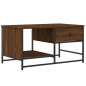 vidaXL Mesa de centro madera de ingeniería roble marrón 85,5x51x45 cm vidaXL Mesa de centro madera de ingeniería roble marrón 85,5x51x45 cm
