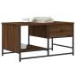 vidaXL Mesa de centro madera de ingeniería roble marrón 85,5x51x45 cm vidaXL Mesa de centro madera de ingeniería roble marrón 85,5x51x45 cm