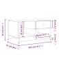 vidaXL Mesa de centro madera de ingeniería roble marrón 85,5x51x45 cm vidaXL Mesa de centro madera de ingeniería roble marrón 85,5x51x45 cm