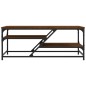 vidaXL Mesa de centro madera contrachapada roble marrón 100x49x40 cm vidaXL Mesa de centro madera contrachapada roble marrón 100x49x40 cm