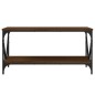 vidaXL Mesa de centro madera contrachapada roble marrón 90x50x45 cm vidaXL Mesa de centro madera contrachapada roble marrón 90x50x45 cm
