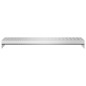vidaXL Peldaño de rejilla acero galvanizado 70x24x7 cm vidaXL Peldaño de rejilla acero galvanizado 70x24x7 cm