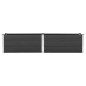 vidaXL Arriate de WPC gris 250x50x54 cm vidaXL Arriate de WPC gris 250x50x54 cm