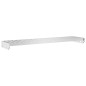 vidaXL Peldaño de rejilla acero galvanizado 100x24x7 cm vidaXL Peldaño de rejilla acero galvanizado 100x24x7 cm