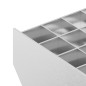 vidaXL Peldaño de rejilla acero galvanizado 100x24x7 cm vidaXL Peldaño de rejilla acero galvanizado 100x24x7 cm