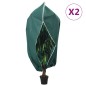 vidaXL Cubierta para plantas con cremallera 2 uds 70 g/m² 1x1,55 m vidaXL Cubierta para plantas con cremallera 2 uds 70 g/m² 1x1,55 m