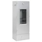 vidaXL Horno ahumador de BBQ con generador humo frío acero galvanizado