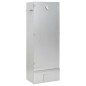 vidaXL Horno ahumador de BBQ con generador humo frío acero galvanizado
