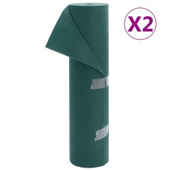 vidaXL Cubierta para plantas 2 rollos 70 g/m² 50x1,6 m