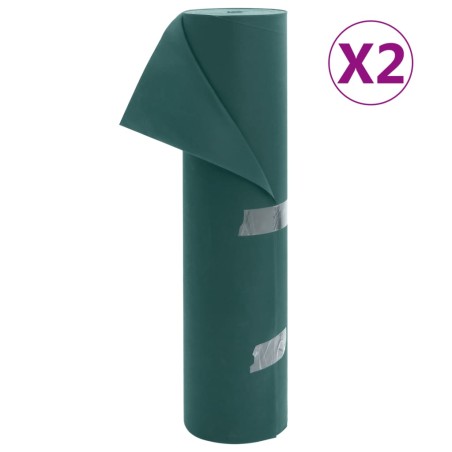 vidaXL Cubierta para plantas 2 rollos 70 g/m² 50x1,6 m