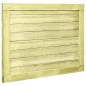 vidaXL Puerta de valla de jardín madera pino impregnada 75x100 cm vidaXL Puerta de valla de jardín madera pino impregnada 75x100 cm
