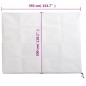 vidaXL Cubiertas para plantas con cremallera 2 uds 70 g/m² 3,93x3 m vidaXL Cubiertas para plantas con cremallera 2 uds 70 g/m² 3,93x3 m