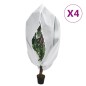 vidaXL Cubiertas para plantas con cremallera 4 uds 70 g/m² 3,93x3,5 m vidaXL Cubiertas para plantas con cremallera 4 uds 70 g/m² 3,93x3,5 m