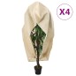 vidaXL Cubiertas para plantas con cremallera 4 uds 70 g/m² 3,93x3 m vidaXL Cubiertas para plantas con cremallera 4 uds 70 g/m² 3,93x3 m