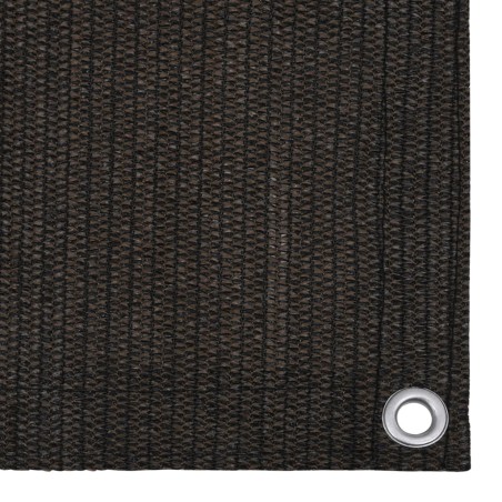 vidaXL Alfombra de tienda de campaña marrón 250x550 cm