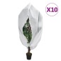 vidaXL Cubiertas para plantas con cremallera 10 uds 70 g/m² 2,36x2 m vidaXL Cubiertas para plantas con cremallera 10 uds 70 g/m² 2,36x2 m