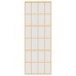 vidaXL Puerta corredera dorada vidrio ESG esmerilado aluminio 76x205cm vidaXL Puerta corredera dorada vidrio ESG esmerilado aluminio 76x205cm