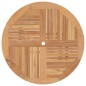 vidaXL Mesa de jardín plegable madera maciza de teca Ø 120x75 cm vidaXL Mesa de jardín plegable madera maciza de teca Ø 120x75 cm