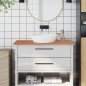 vidaXL Encimera de baño madera maciza de haya 100x50x1,5 cm vidaXL Encimera de baño madera maciza de haya 100x50x1,5 cm