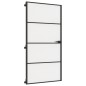 vidaXL Puerta interior delgada negra vidrio y aluminio 102,5x201,5 cm vidaXL Puerta interior delgada negra vidrio y aluminio 102,5x201,5 cm