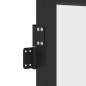 vidaXL Puerta interior delgada negra vidrio y aluminio 102,5x201,5 cm vidaXL Puerta interior delgada negra vidrio y aluminio 102,5x201,5 cm