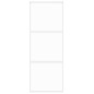 vidaXL Puerta corredera vidrio templado y aluminio blanca 76x205 cm vidaXL Puerta corredera vidrio templado y aluminio blanca 76x205 cm