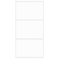 vidaXL Puerta corredera vidrio templado y aluminio blanca 102,5x205 cm vidaXL Puerta corredera vidrio templado y aluminio blanca 102,5x205 cm