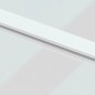 vidaXL Puerta corredera vidrio templado y aluminio blanca 102,5x205 cm vidaXL Puerta corredera vidrio templado y aluminio blanca 102,5x205 cm