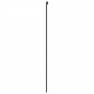 vidaXL Puerta corredera vidrio templado y aluminio negra 76x205 cm vidaXL Puerta corredera vidrio templado y aluminio negra 76x205 cm