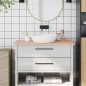 vidaXL Encimera de baño madera maciza de haya 100x60x1,5 cm vidaXL Encimera de baño madera maciza de haya 100x60x1,5 cm