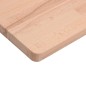 vidaXL Encimera de baño madera maciza de haya 100x60x1,5 cm vidaXL Encimera de baño madera maciza de haya 100x60x1,5 cm