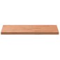 vidaXL Encimera de baño madera maciza de haya 100x60x4 cm vidaXL Encimera de baño madera maciza de haya 100x60x4 cm